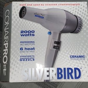 Conair Pro - Silver Bird blow dryer